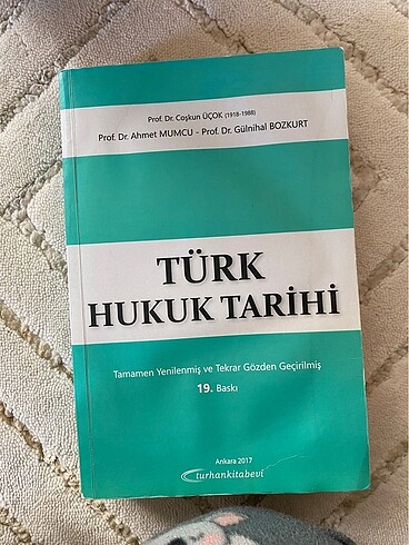 türk hukuk tarihi coşkun üçok