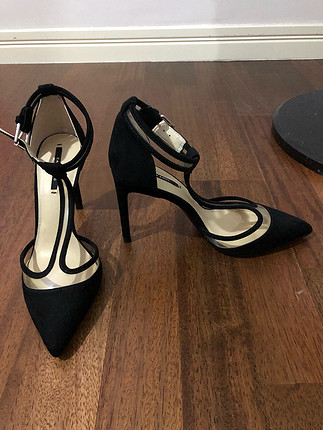 37 Beden Zara Transparan Stiletto