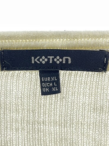 xl Beden beyaz Renk Koton Kazak / Triko %70 İndirimli.