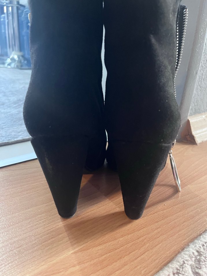 Siyah bootie - Görsel 2
