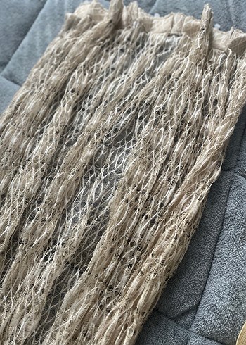 Bej fon perde - Görsel 2