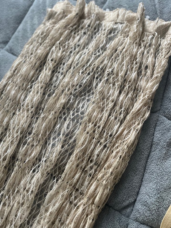 Bej fon perde - Görsel 2