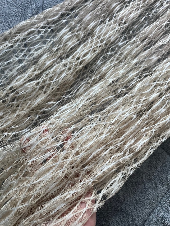 Bej fon perde - Görsel 4