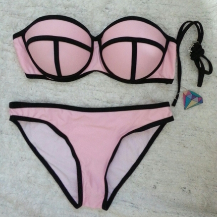 Pembe Triangl Bikini