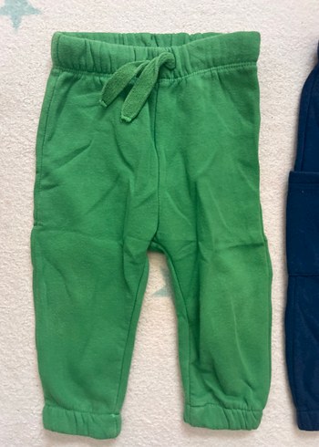 LC Waikiki Yeşil ve Lacivert Erkek Çocuk Rahat Pantolon