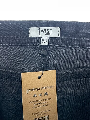 36 Beden siyah Renk Twist Skinny %70 İndirimli.