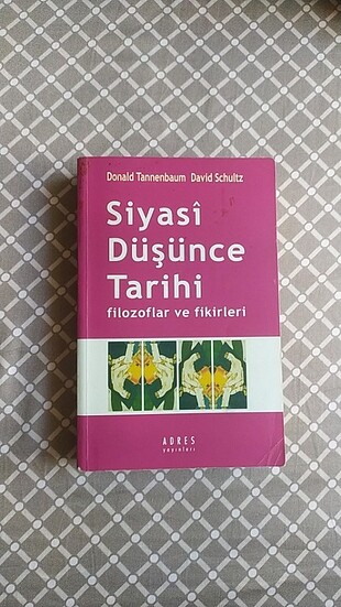 Siyasi Düşünce Tarihi kitabı