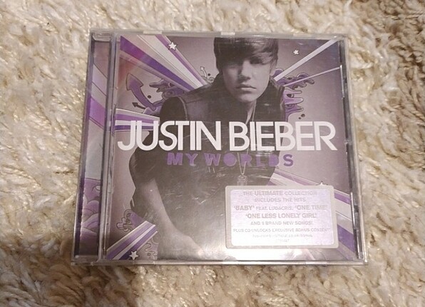 Justin Bieber My Worlds albüm CD