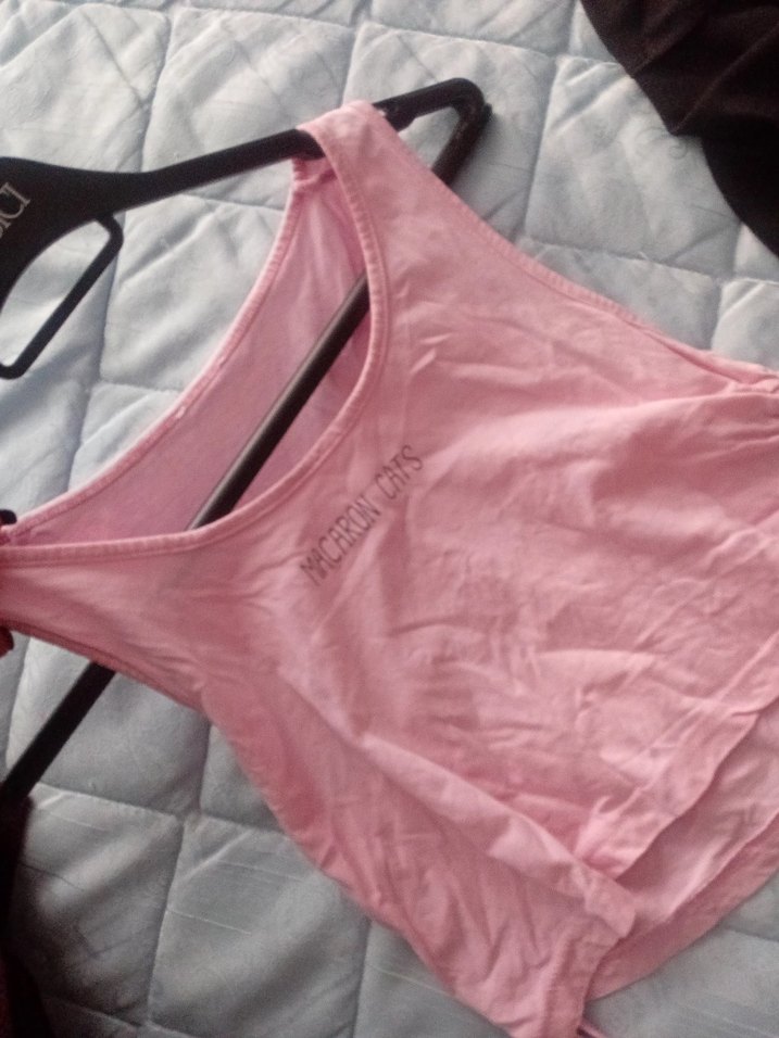 Pembe Pamuklu Bluz - Görsel 3