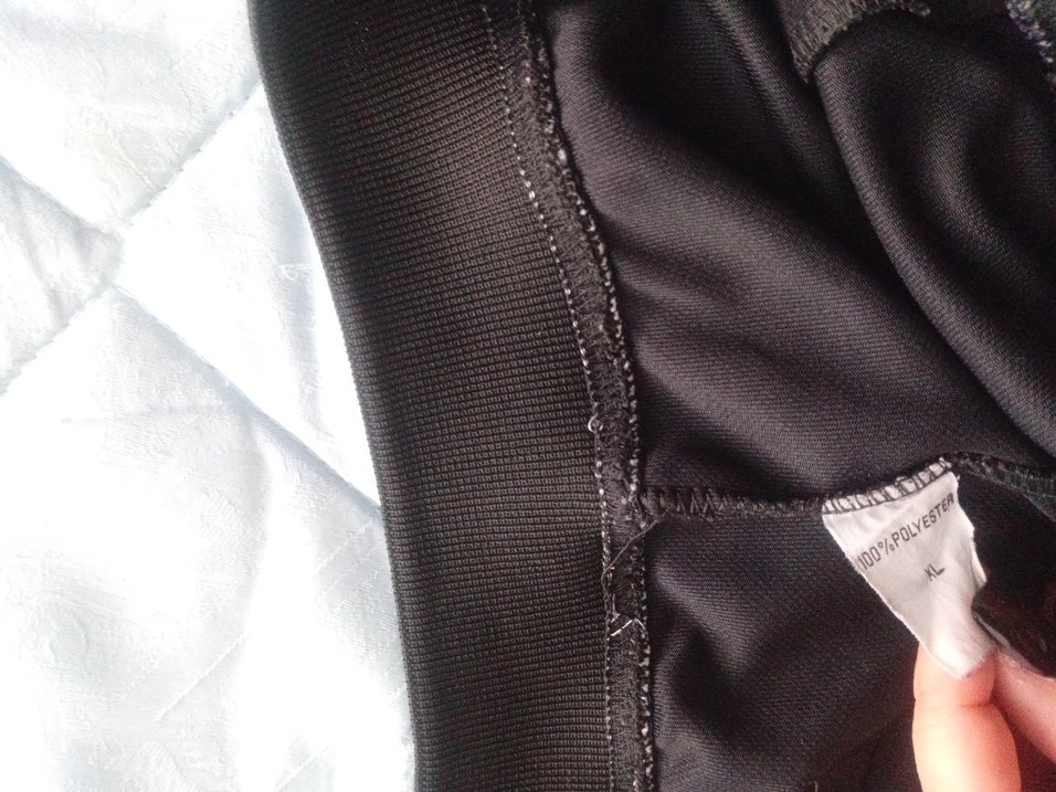 Siyah Mini Spor Şort - Görsel 3