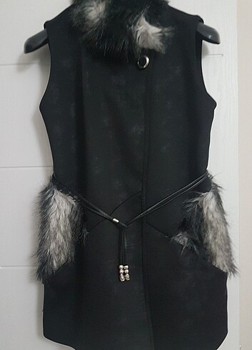 SLN kürklü yelek - Görsel 3