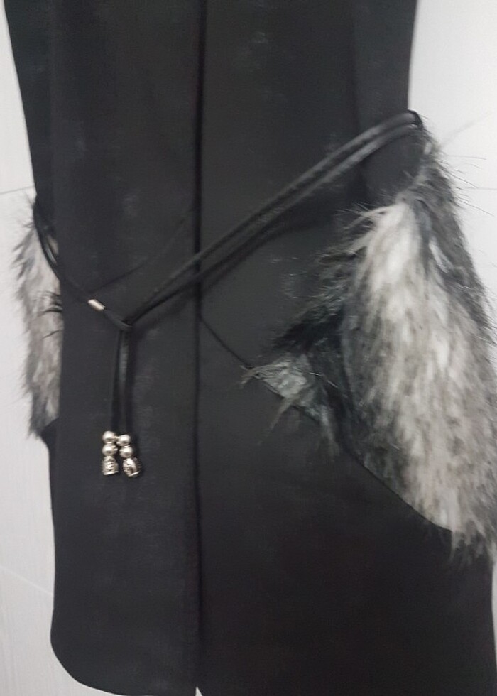 SLN kürklü yelek - Görsel 4