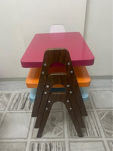 3 lü zigon sehpa - Görsel 7