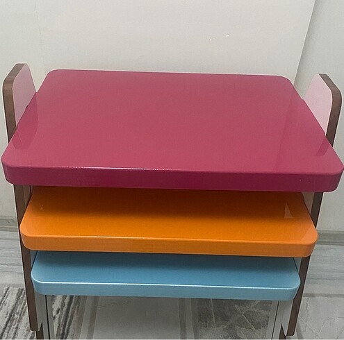 3 lü zigon sehpa - Görsel 5