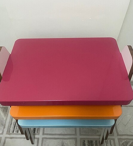 3 lü zigon sehpa - Görsel 6