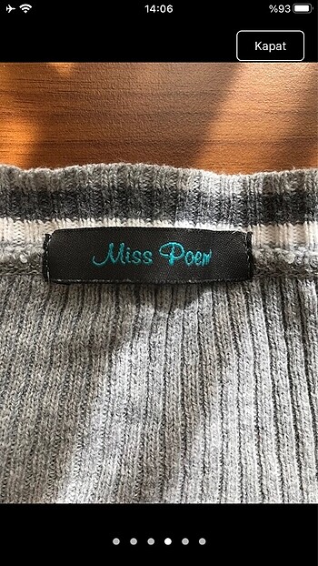 universal Beden çeşitli Renk Miss poem yün karışım triko