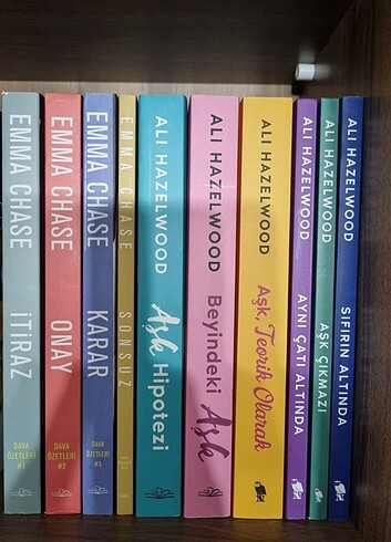 Emma Chase ve Ali Hazelwood 10 kitap