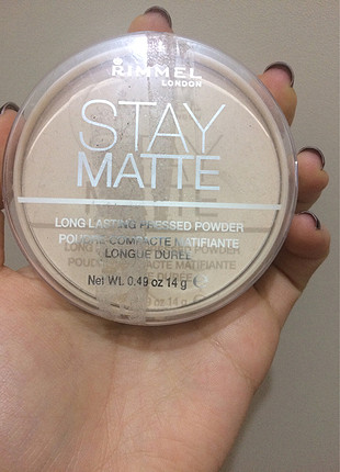 Rimmel london stay matte transparan pudra