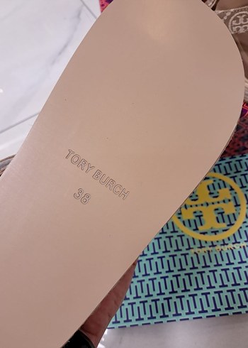 38 Beden kahverengi Renk Tory Burch sandalet