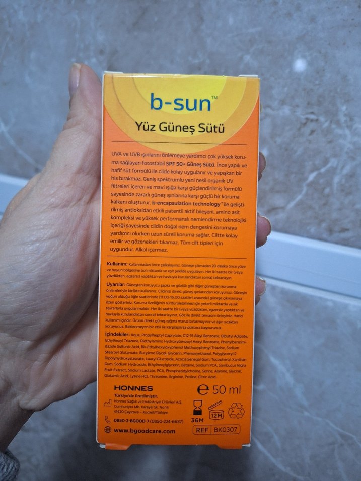 b-good care SPF 50+ Görünmez Güneş Sütü - Görsel 3