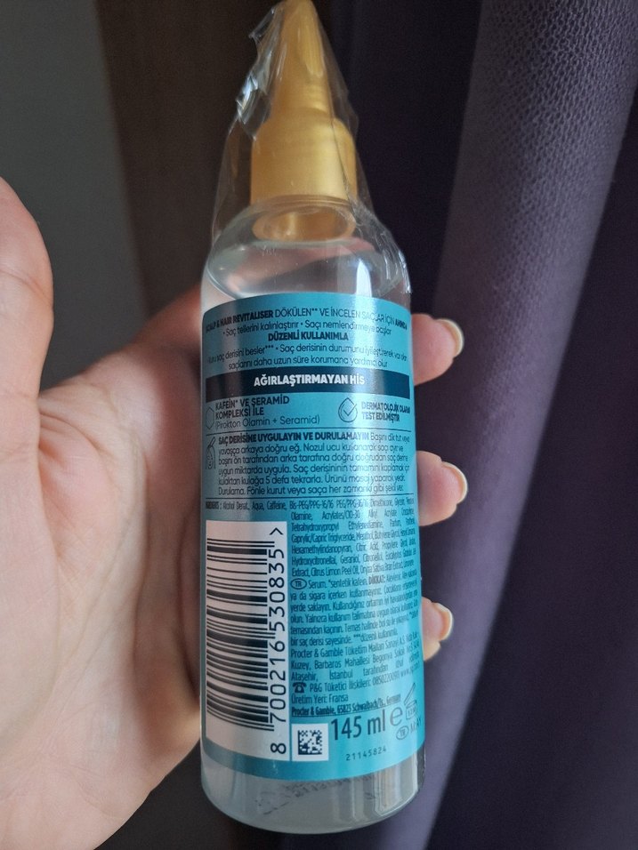 Head & Shoulders Saç Derisi Canlandırıcı Serum - Görsel 3