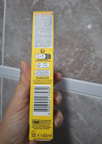 Garnier C Vitamini Parlak SPF 50+ - Görsel 2