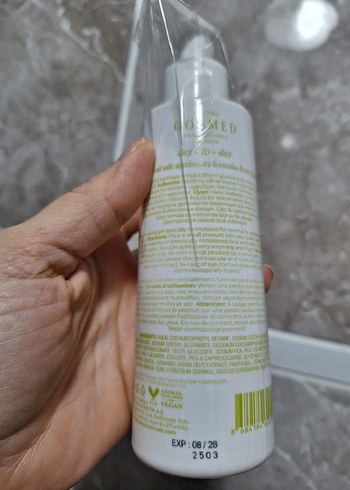 cosmed temizleme jeli 200 ml - Görsel 2