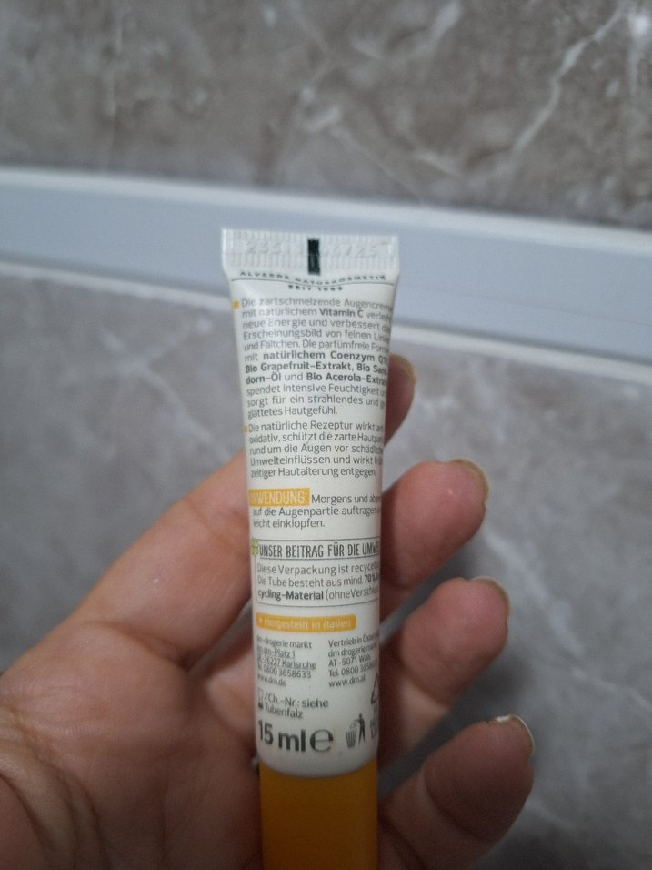 Alverde Q10 El Kremi Bio Greyfurt ve Sanddorn - Görsel 2