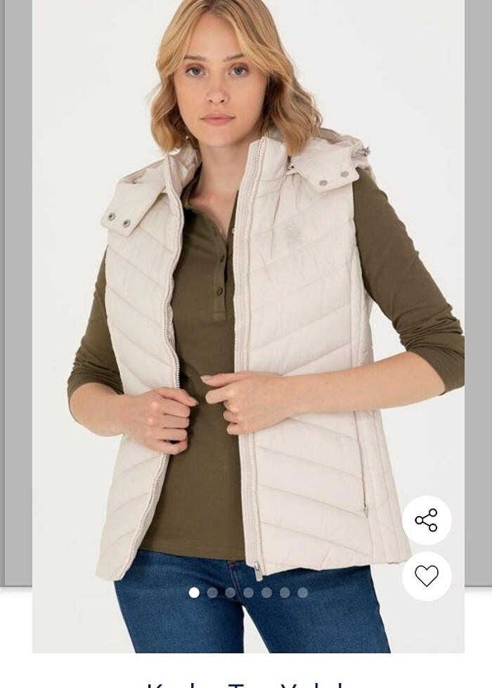 uspolo yelek sıfır 40 beden - Görsel 2