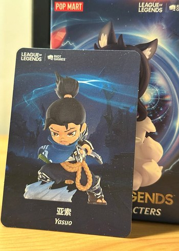 Pop Mart Leauge of Legends Yasuo - Görsel 5