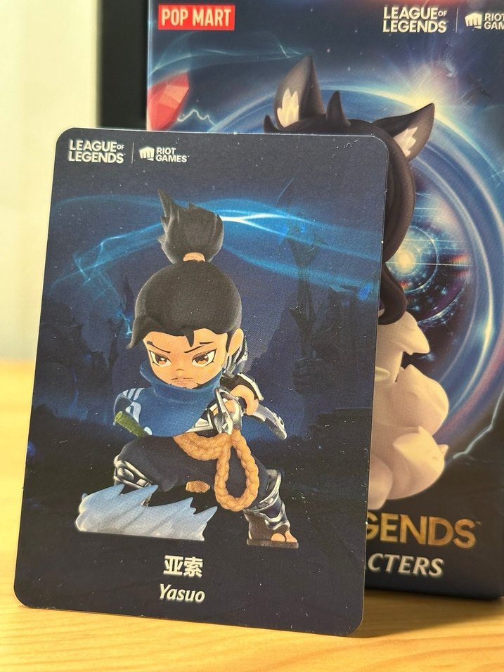 Pop Mart Leauge of Legends Yasuo - Görsel 5