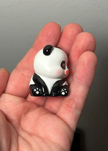 Renkli Sevimli Panda Aksiyon Figürü - Görsel 3