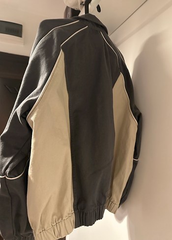 Bershka Gri Bej Erkek Ceket - Görsel 4