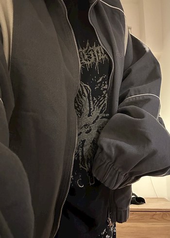 Bershka Gri Bej Erkek Ceket - Görsel 5