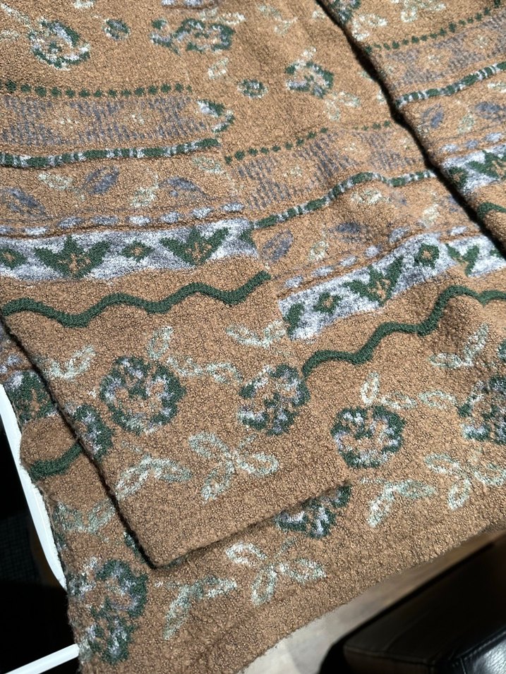 Bohem Tarz Kadın  Desenli Kazak - Görsel 3