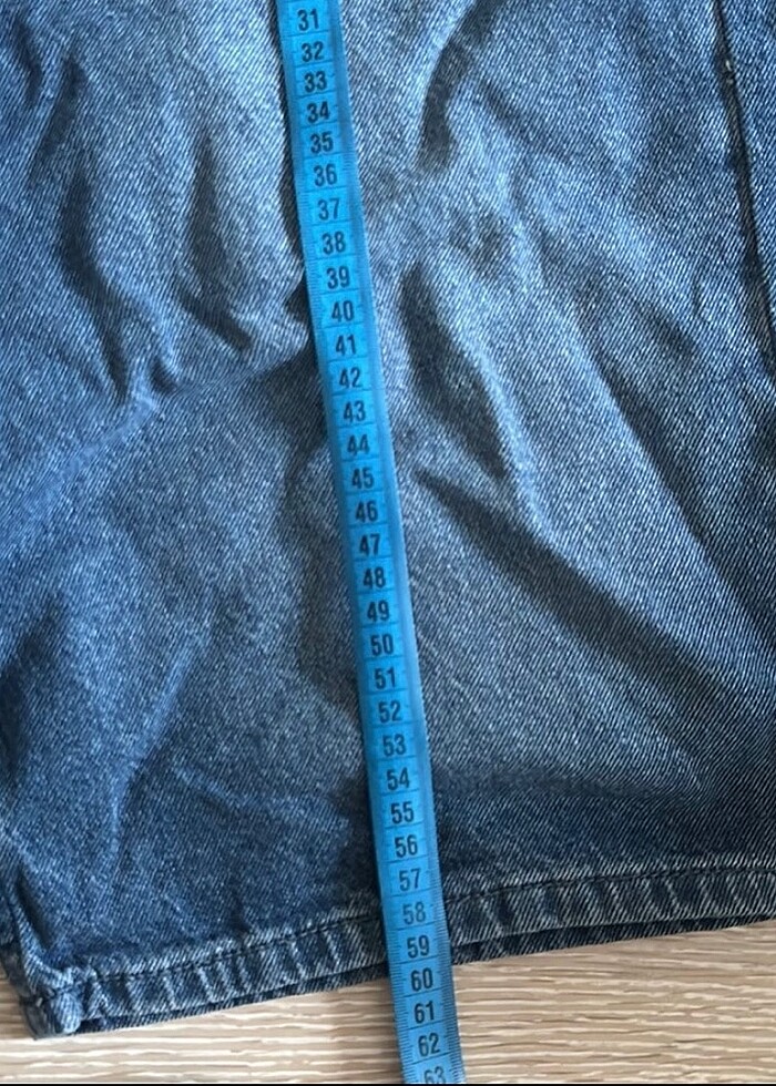 Bermuda Kot Şort - Görsel 4