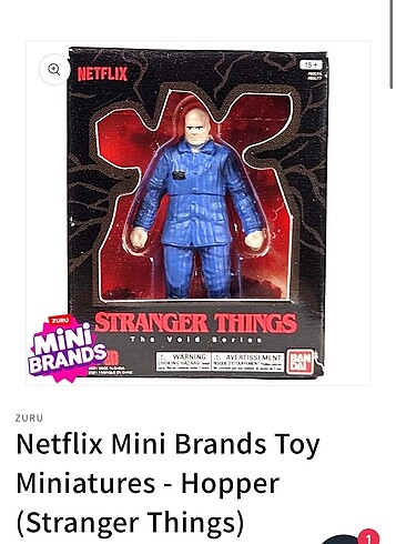 Mini Stranger Things Figür Hopper - Görsel 5