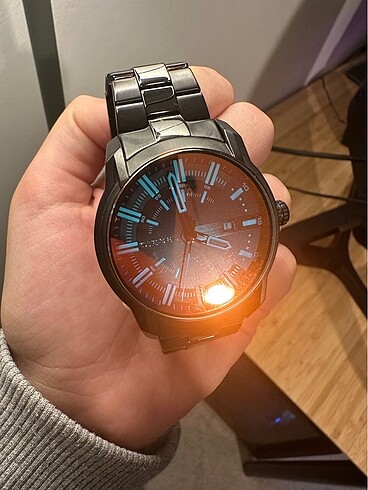 Diesel 10bar Paslanmaz Çelik Kol saati - Görsel 2