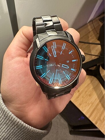 Diesel 10bar Paslanmaz Çelik Kol saati - Görsel 3