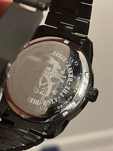 Diesel 10bar Paslanmaz Çelik Kol saati - Görsel 5