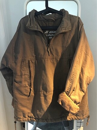 Vintage Kalın Kışlık Ceket/Mont