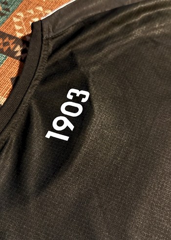 Beşiktaş Siyah Beyaz Çizgili İmzalı Forması Türkiye Futbol Takım - Görsel 6