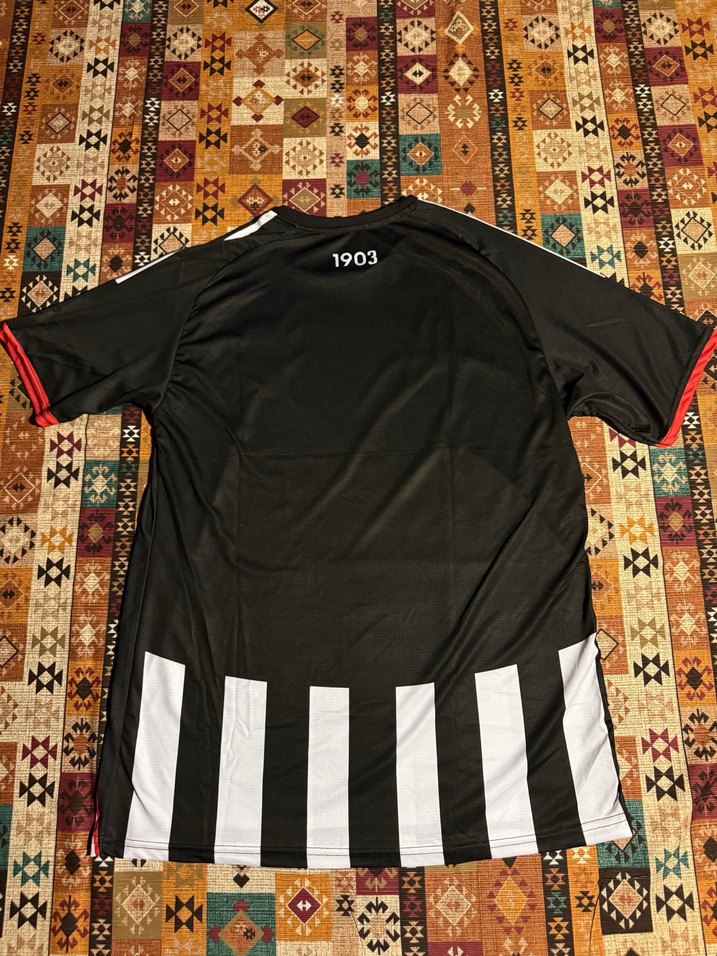 Beşiktaş Siyah Beyaz Çizgili İmzalı Forması Türkiye Futbol Takım - Görsel 5