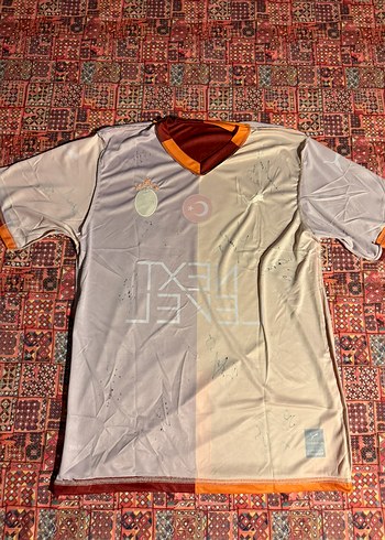 Galatasaray İmzalı Kısa Kollu Forması İç Saha İcardi - Görsel 7