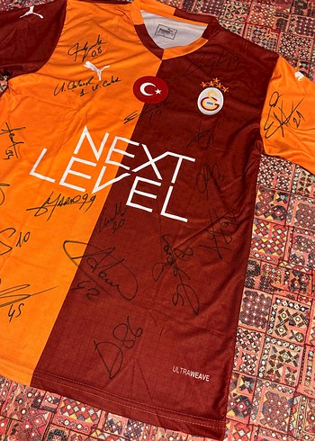 Galatasaray İmzalı Kısa Kollu Forması İç Saha İcardi - Görsel 3