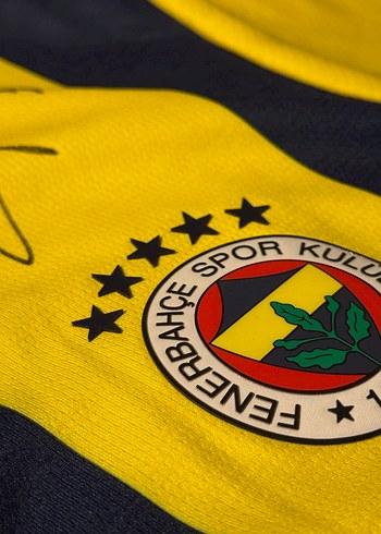 Orjinal Fenerbahçe İç Saha İmzalı Forması Türkiye Takım Kupa kap - Görsel 2