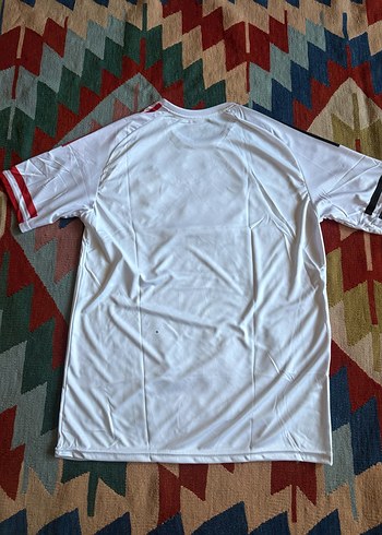 Beyaz Beşiktaş İmzalı Forması Türkiye Futbol Milli Takım Kartal - Görsel 5