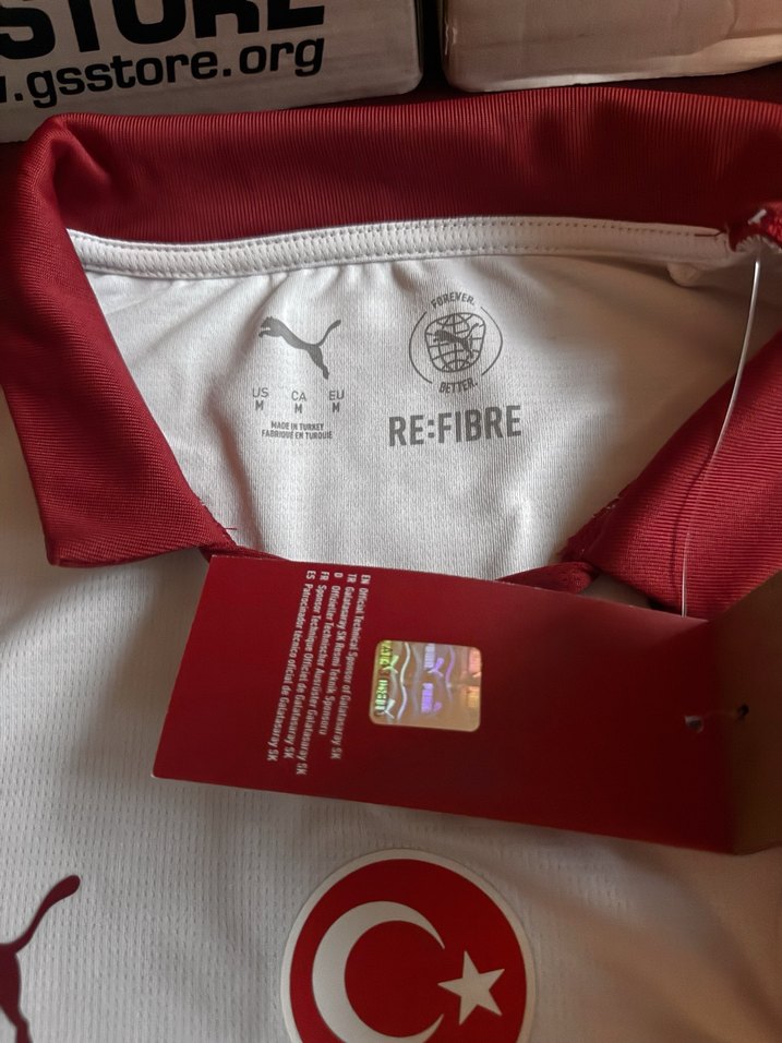 Orjinal Galatasaray İmzalı Beyaz Forması Türkiye Takım Milli - Görsel 4