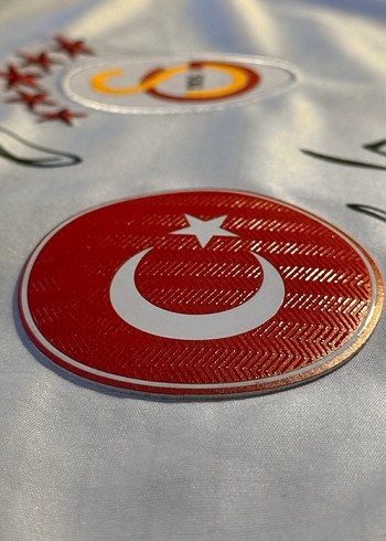 Beyaz Galatasaray İmzalı Forması Türkiye Milli Futbol Takım Kupa - Görsel 2