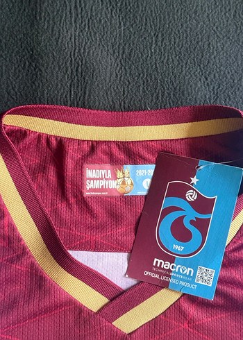 Bordo Mavi Trabzonspor İmzalı Forması Şampiyonluk Milli Türkiye - Görsel 4